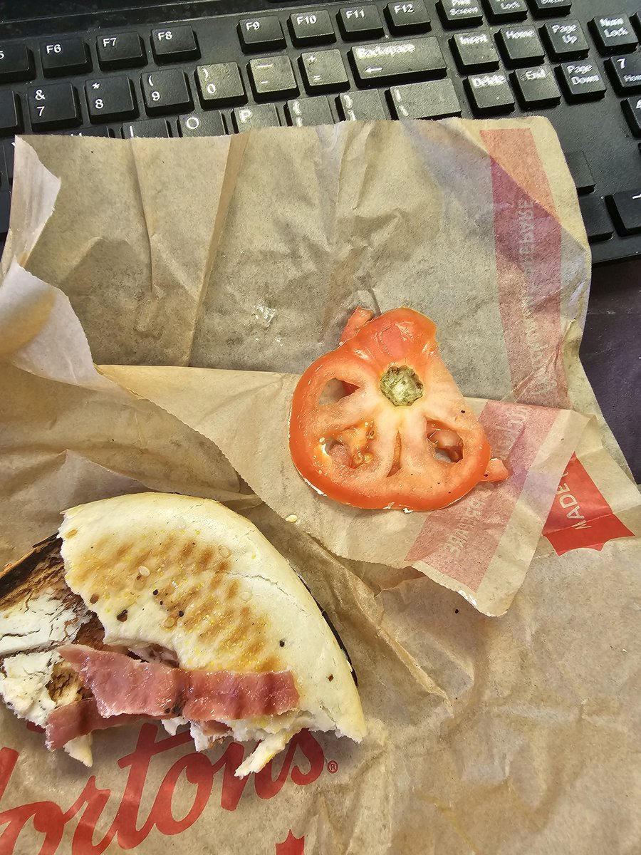 How to ruin your breakfast and your appetite in 3 seconds.....do better <a href="/TimHortons/">Tim Hortons</a>