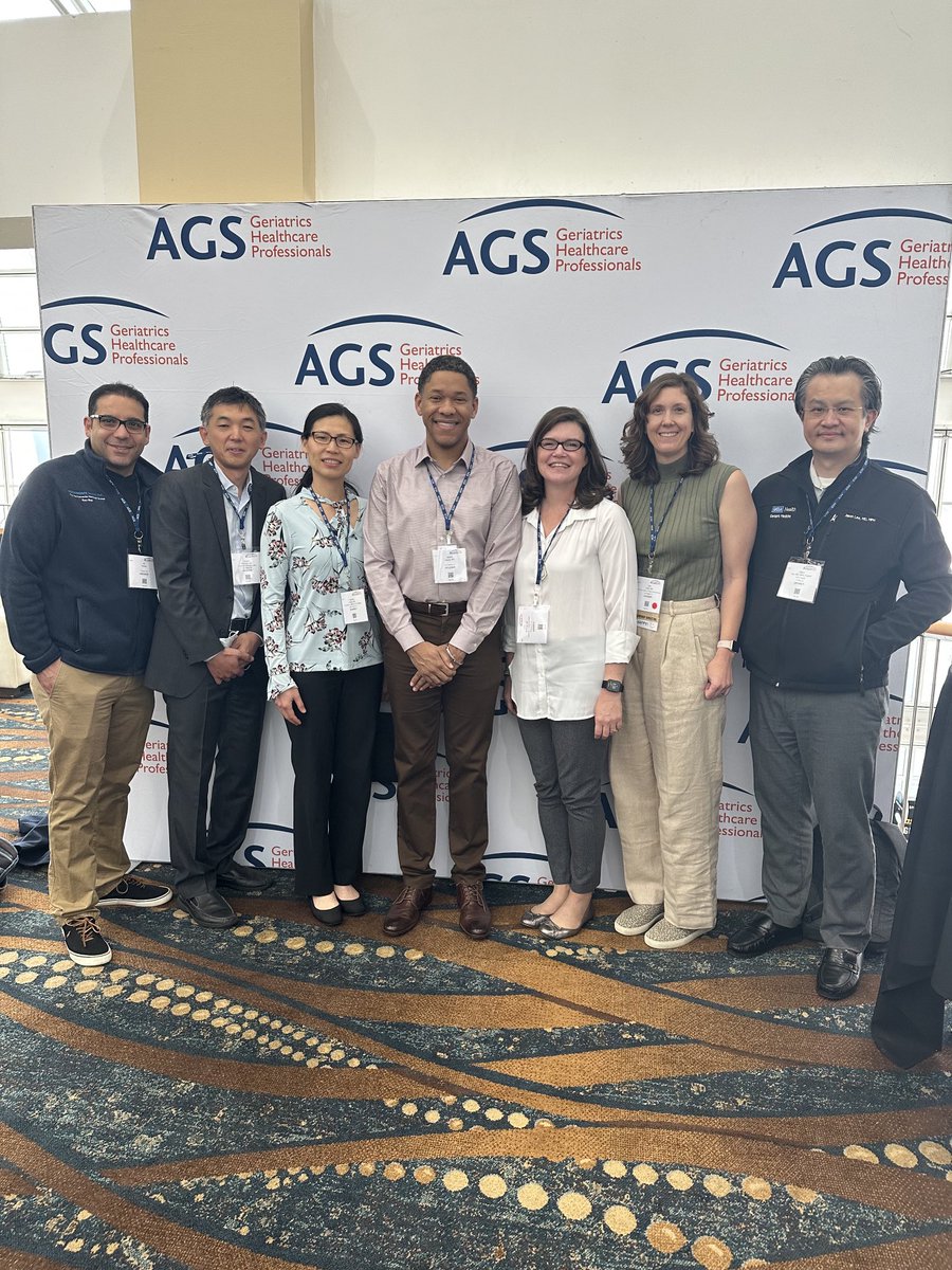 Former fellow alert at #AGS23 representing class of 2011, 2014, 2016. #WeAreGeriatrics ⁦@LeeAJennings⁩ ⁦@DrJasonLee⁩ ⁦@torbati_ali⁩