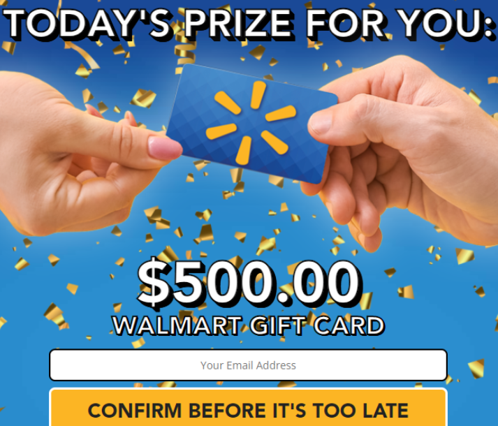 Good News,
Enter your information now for a chance to win.
g
Go to linkhttps://trkrspace.com/show.php?l=0&u=1302616&id=54442&tracking_id=

#WalmartGiftCard
#GiftCardDeals
#ShopAtWalmart
#SaveMoneyLiveBetter
#GiftsForAll
#WalmartShoppingSpree
#InstantGiftCards
#ShopSmartSaveMore