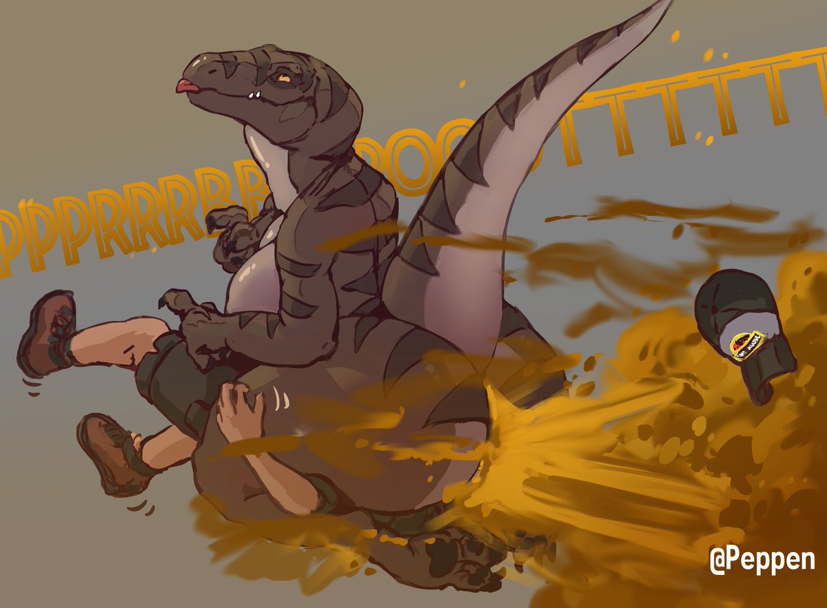 DrawsPeppen's tweet photo. God creates dinosaurs. God destroys dinosaurs. God creates man. Man destroys God. Man creates dinosaurs. Dinosaurs farts on man https://t.co/OBxKzWLYZk