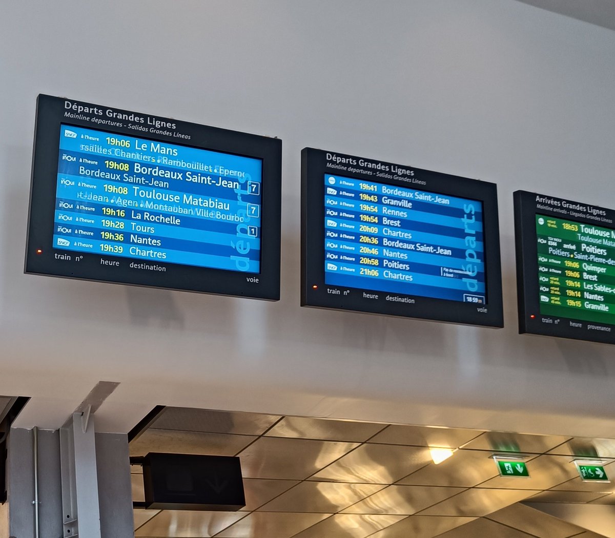 But where could I be going...?