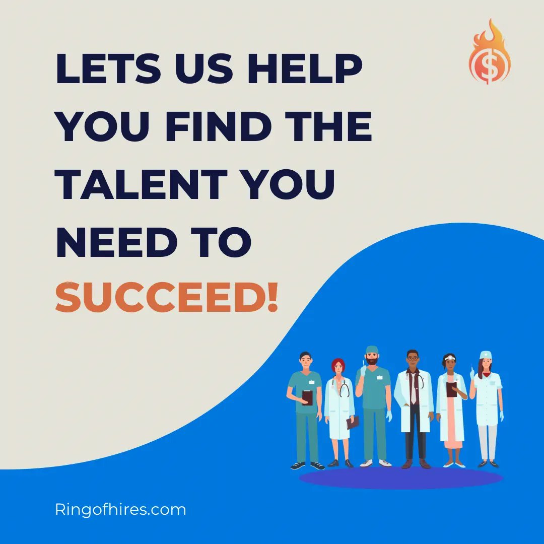 RingofHires's tweet photo. At Ring of Hires, we're committed to providing the highest quality staffing solutions for healthcare facilities. Whether you need temporary staffing or permanent placements, we've got you covered. Let us help you find the talent you need to succeed. #healthcarestaffing https://t.co/AOYKyVUDUp