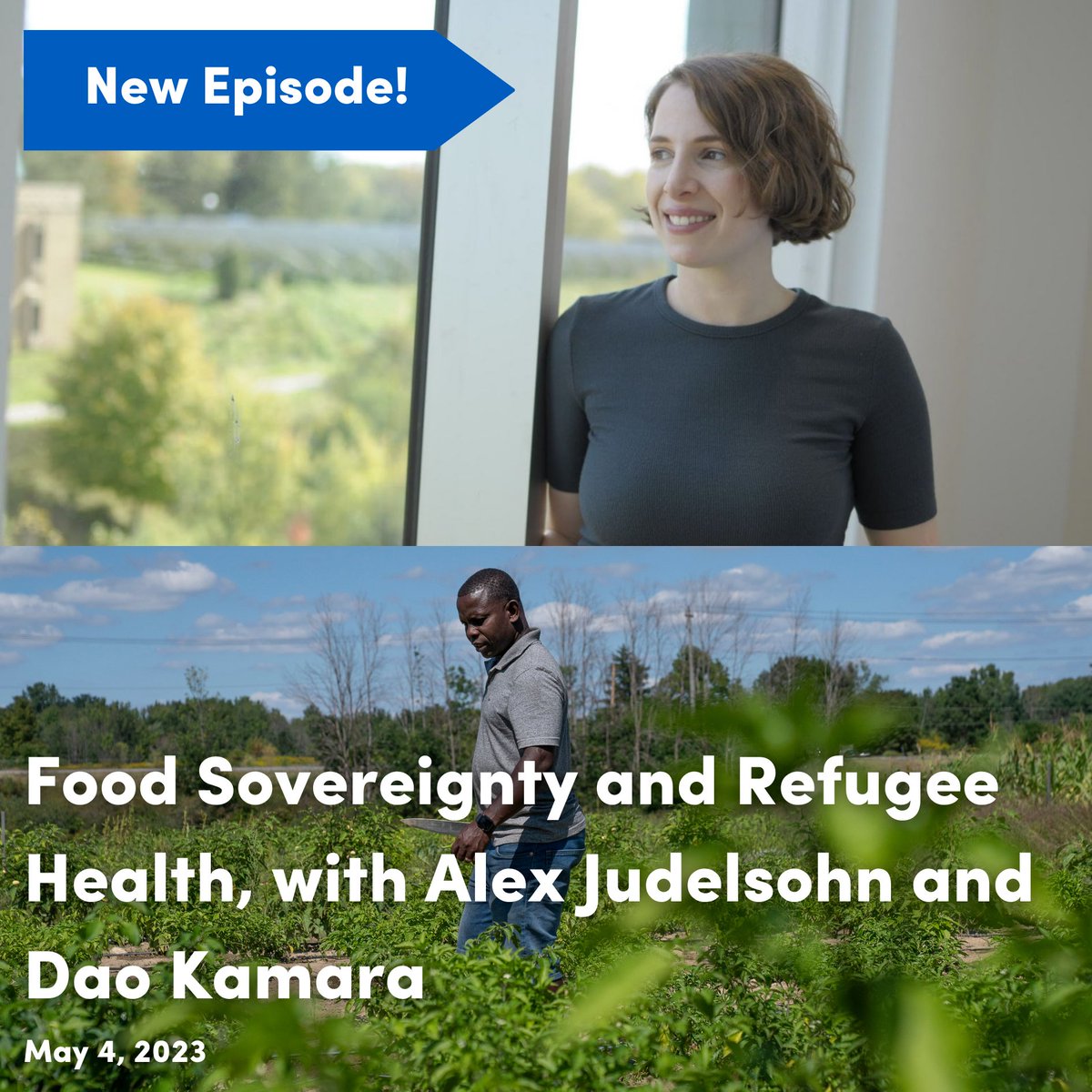 ⚠️New episode alert!⚠️

🎙Learn about food sovereignty and refugee health: buffalohealthcast.buzzsprout.com/1645006/127285…

#UBuffalo #UBPublicHealth #UBSPHHP #FoodSovereignty #RefugeeHealth #HealthEquity #PublicHealth #Podcast @ubsphhp @buffaloarchplan