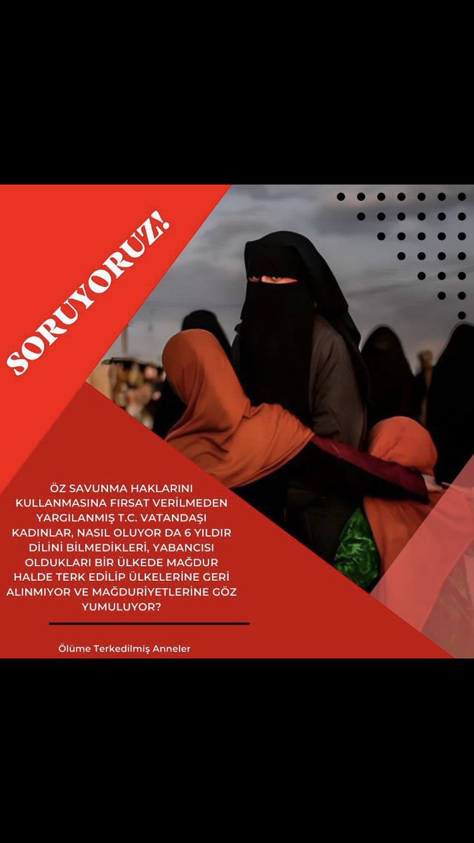 Ölüme terk edilmiş anneler