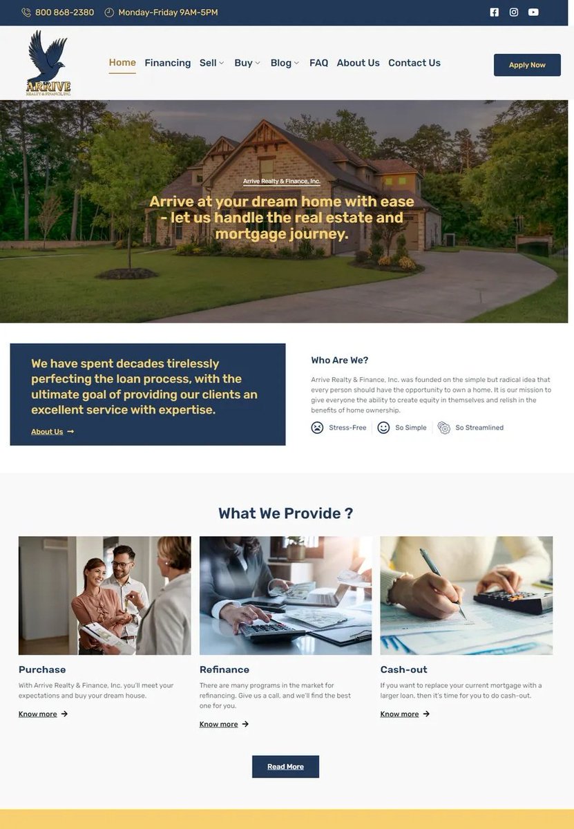 sabbirofficials's tweet photo. Usa #RealEstate company #website Design Project Complete. 😇 https://t.co/JLfE7pSOLE
