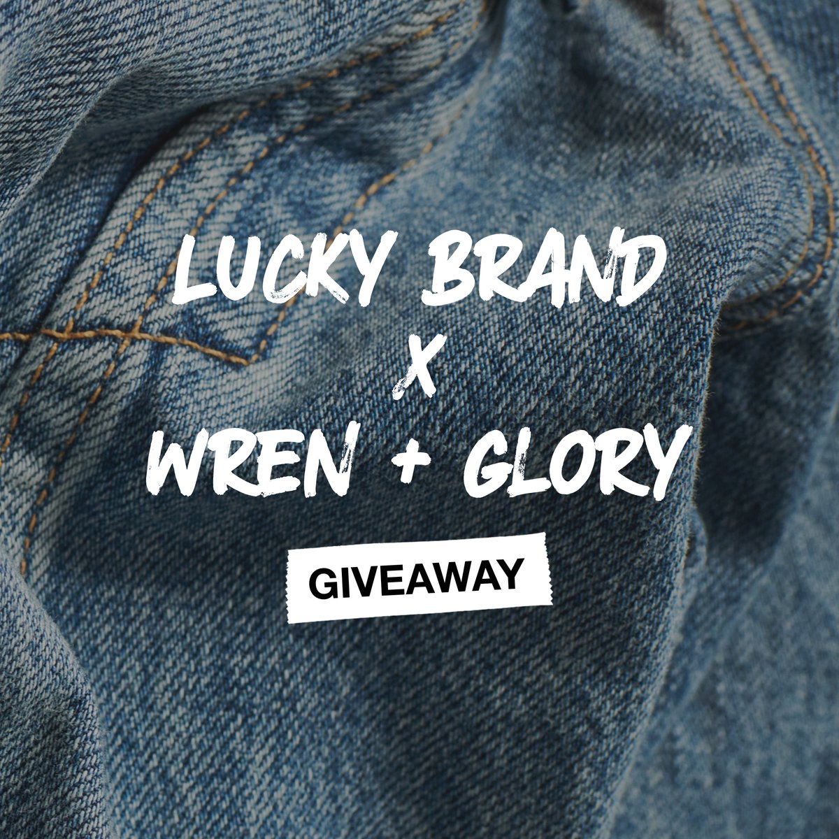 You want ‘em. We got ‘em❗❗We’ve partnered with <a href="/wrenandglory/">WrenAndGlory</a> to give away 3 one-of-a-kind denim trucker jackets personally designed by Wren + Glory themselves. 
 
Head over to our Instagram to learn how you can enter for a chance to win. #WrenandGloryxLuckyBrand