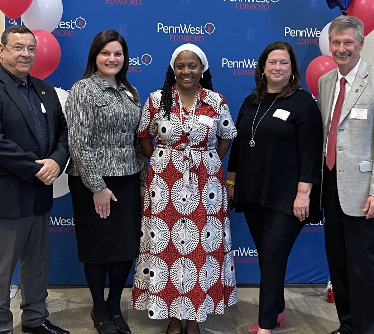 CONGRATS to Nashonda Bender-Cooke (center) of @millbrookmagnet who has been named 1 of 5 Distinguished Alumni from her alma mater! 🎉bit.ly/3AVu6fW #FromHereAnythingIsPossible