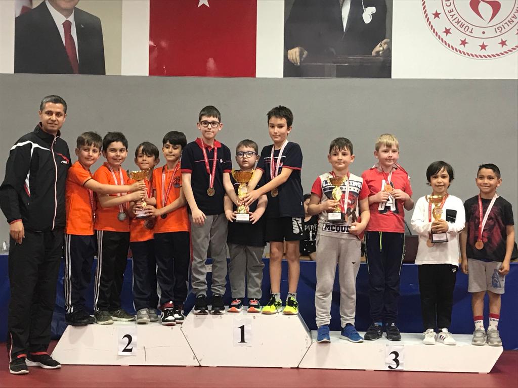 BkYalova's tweet photo. İlimizde düzenlenen Minikler Masa Tenisi müsabakalarında okulumuz minik erkekler kategorisinde hem ferdi hem takım halinde il https://t.co/MCztea9uvo olmuştur, oyuncularımızı kutluyoruz👏🏓🥇🏆
@bahcesehir_k12 @TrkErsen @tezel_berrak @mesutcaglarr
#BahçeşehirKoleji❤💙 https://t.co/glktGJ4mtF