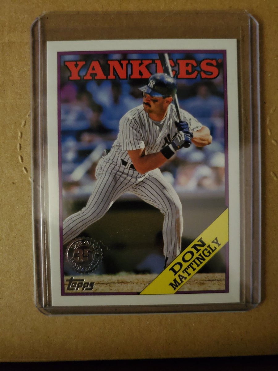 tigerfrank23's tweet image. "1988 @Topps Baseball Cards" was favorite of many great sets issued by that company. Clean &amp;amp; simple cards with essential white border. This is 35th anniversary of that set &amp;amp; #Topps2023 issue includes commemorative inserts replicating the '88 style. Added a few this week: