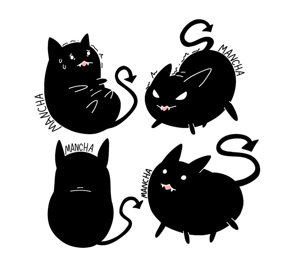 MonsterboxDark's tweet photo. Cómo cuando a mitad de la noche te sale la criatura más cute que podrías inventar:
#cat #cute #mancha https://t.co/ii1rvAnYtw