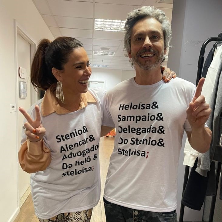 gshow's tweet photo. Eu não sei se salvei essas fotos ou se elas que me salvaram!!! 🥹🥹🥹 Já tô sentindo saudade de Steloisa e vocês??? 🧡 

[📸: Reprodução/Instagram] #Bastidores #Travessia https://t.co/0ftCmZKeAF