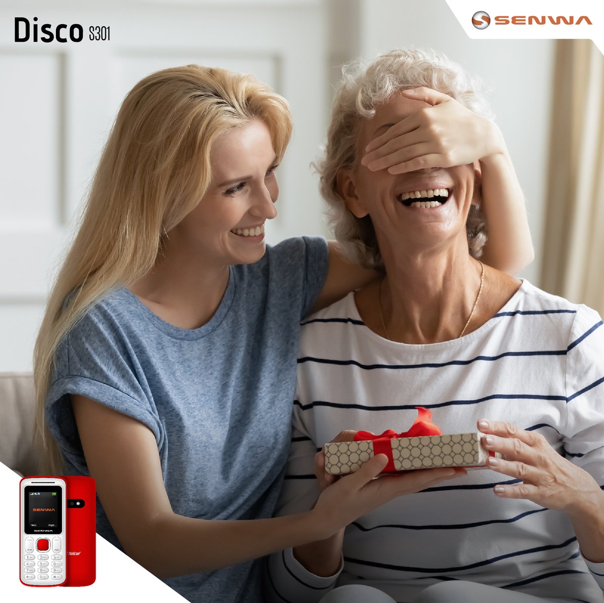 senwamobile's tweet photo. Regala este día de las madres un teléfono sencillo de usar perfecto para ella.

✅Senwa S301✅

- Red 2G
- Bluetooth
- Reproductor de audio y video
- Grabadora de voz
- Radio FM
- Cámara VGA posterior con flash led
- Expandible hasta 32 GB

¡Adquierelo ahora! 🔥 https://t.co/JHwlXgLvo0
