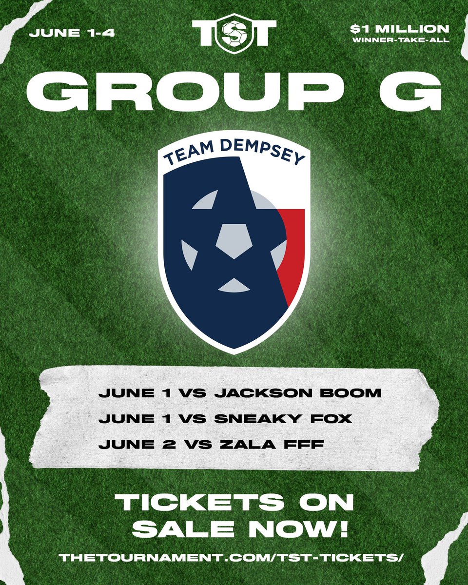 Team Dempsey tweet media