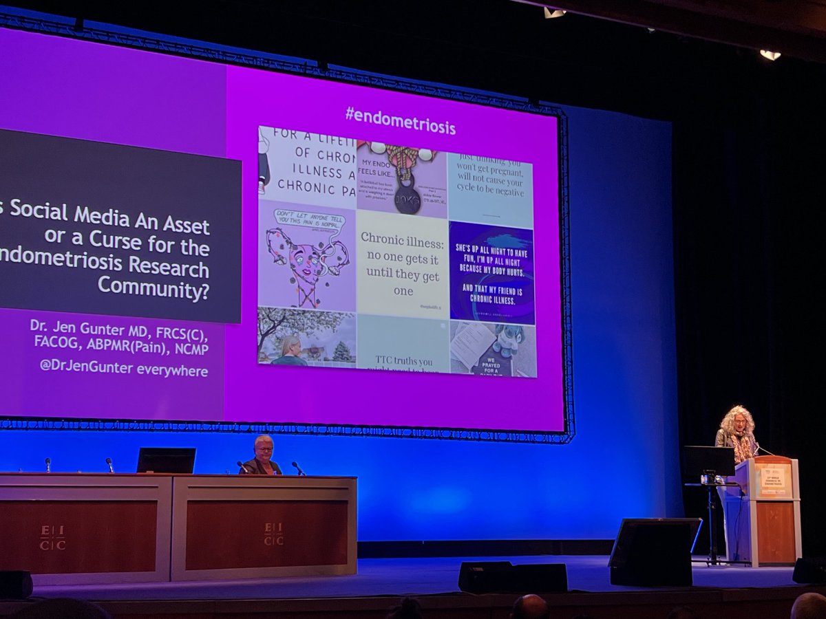 Fantastic talk by ⁦<a href="/DrJenGunter/">Jennifer Gunter</a>⁩ to end the first day of #wce2023