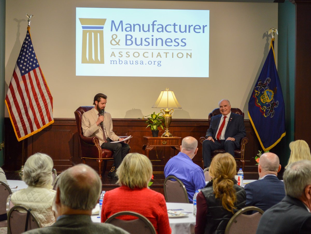 mbausa's tweet photo. We had the honor of hosting U.S. Representative Mike Kelly for a legislative luncheon today at the MBA Conference Center in Erie. Thank you, Congressman Kelly, for your updates and insights! To stay in the know about government affairs, visit https://t.co/wHXZbEHWYY https://t.co/G381HQM2KF
