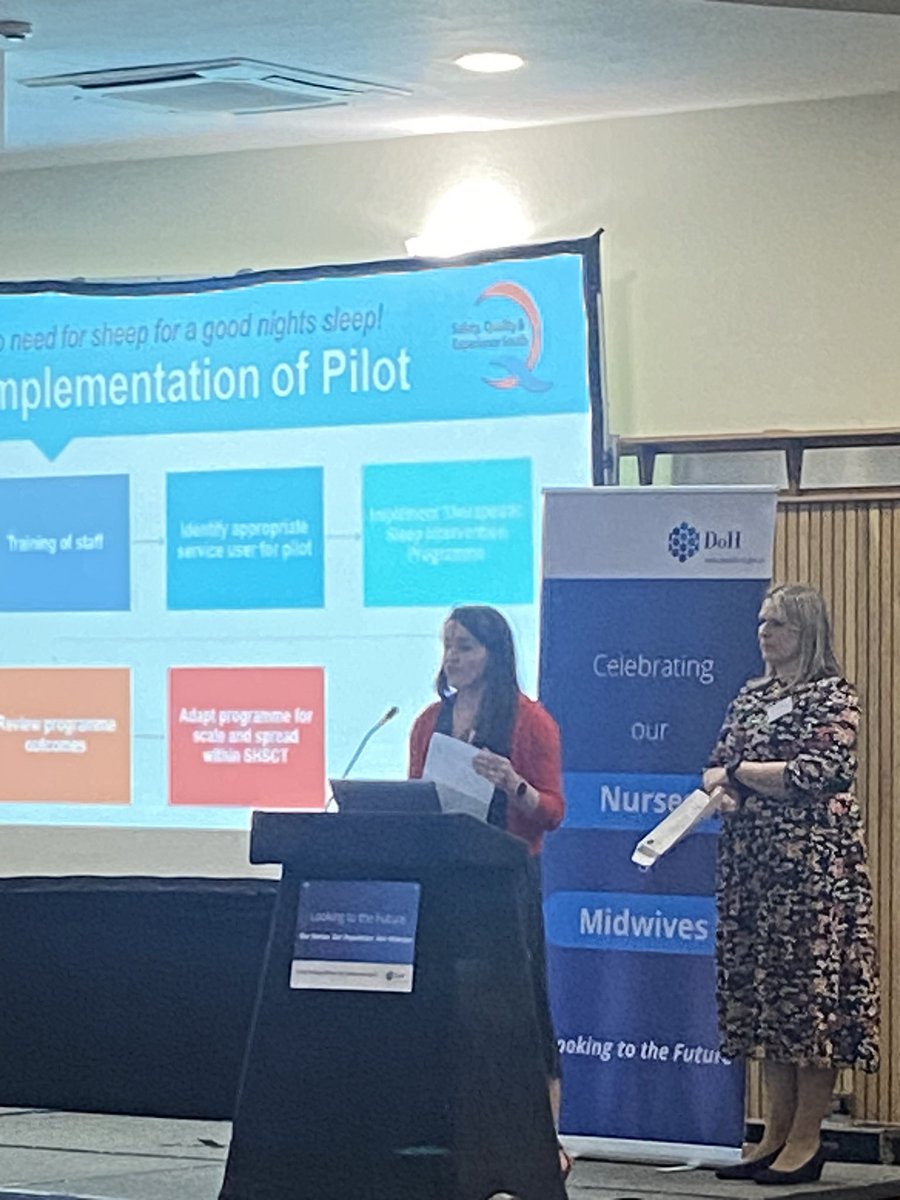 julie_stewart15's tweet photo. Fabulous presentation this afternoon No Need for Sheep for a Good Night. @JulieAnneColvi1 Such passion for Learning Disability Nursing #cnoniconf23 #sleepscotland #teamshsct https://t.co/y4EBRkyER3