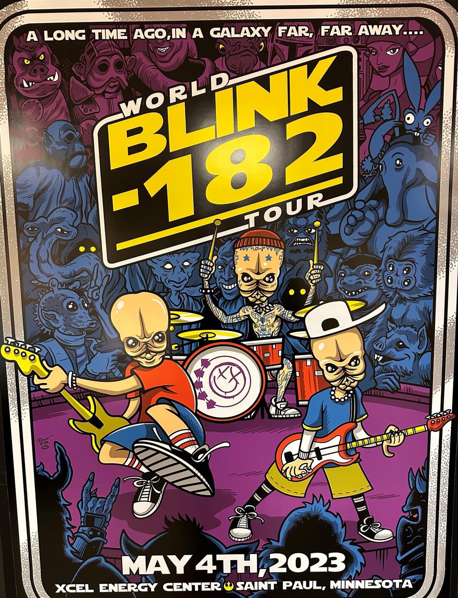 jarodclarke's tweet photo. 🔥🔥🔥 #May4thBeWithYou #Blink182WorldTour #TomIsBack https://t.co/dMvVU7YB9K