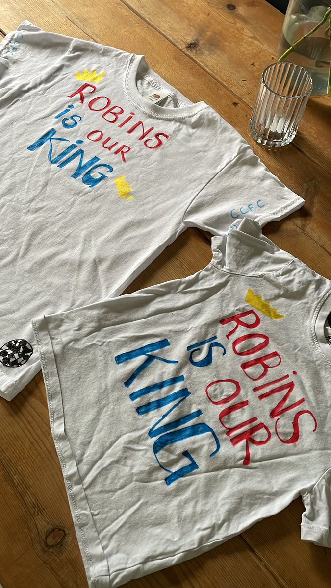 TomLoweStory's tweet photo. What do you think @Coventry_City? My boy’s school want children to wear something to celebrate the Coronation. This is what they made 😂 💪🎉 #pusb https://t.co/oeyRmsiJTe