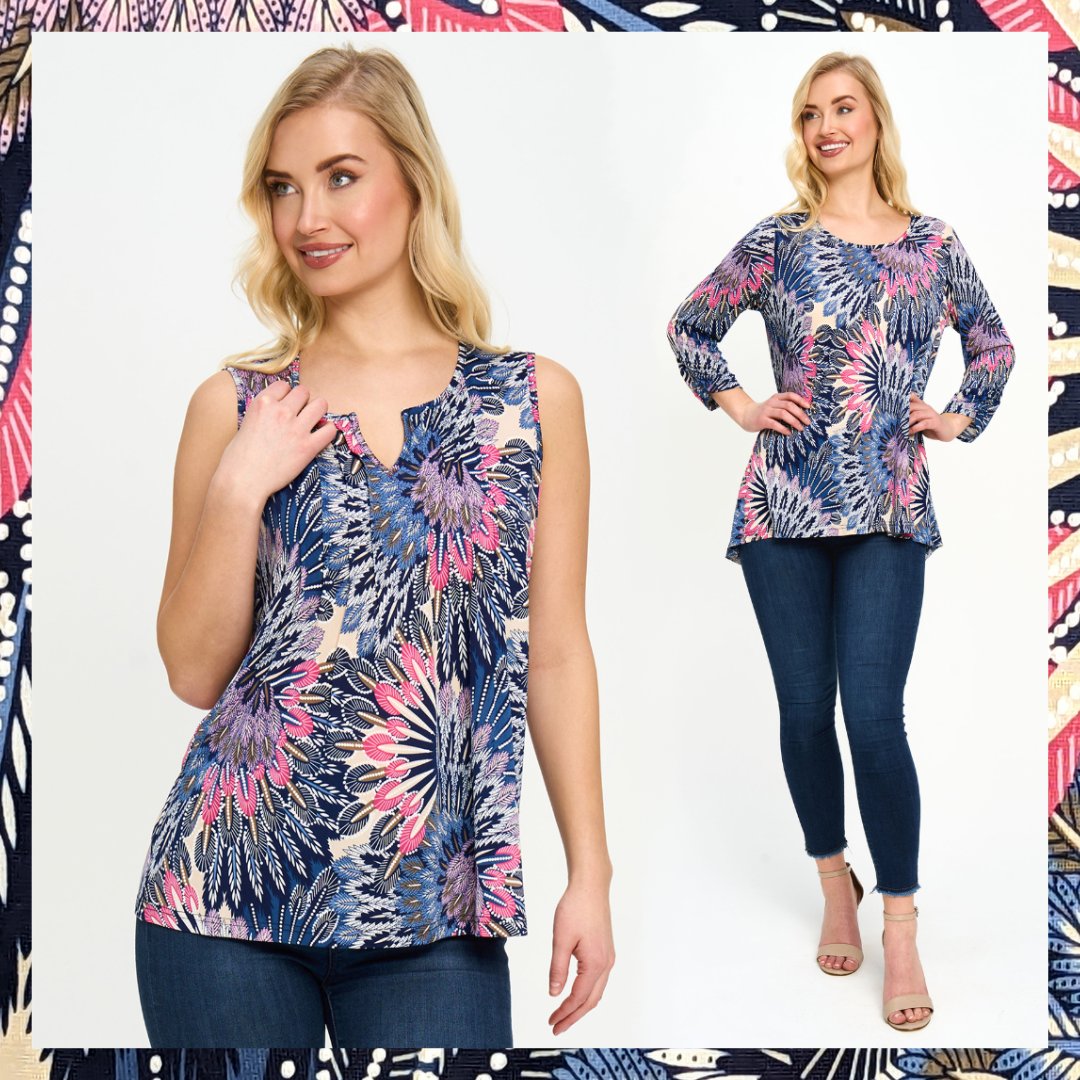 RedCoralFashion's tweet photo. NEWLY ADDED: Play with beautiful patterns, textures and bold colours in our puff paint tops ๐๐ Get them now in stores and online: https://t.co/0PwRnkpZI8
.
.
#RedCoralFashion #NewlyAdded #NewArrivals #SpringArrivals #Patterns #Prints #Colours #PuffPaint #StJacobs #Stratford https://t.co/puii7W1Zct