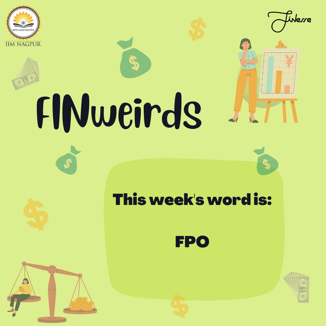 FINesse_IIMN's tweet photo. For companies that are looking to raise funds for new projects, FPO is a good option. But how is FPO different from IPO. Find out in our latest post. Happy reading.
#finesse #Financeclub #Finance #IIMNagpur #IIMN #FPO https://t.co/SyTcqFYNmM