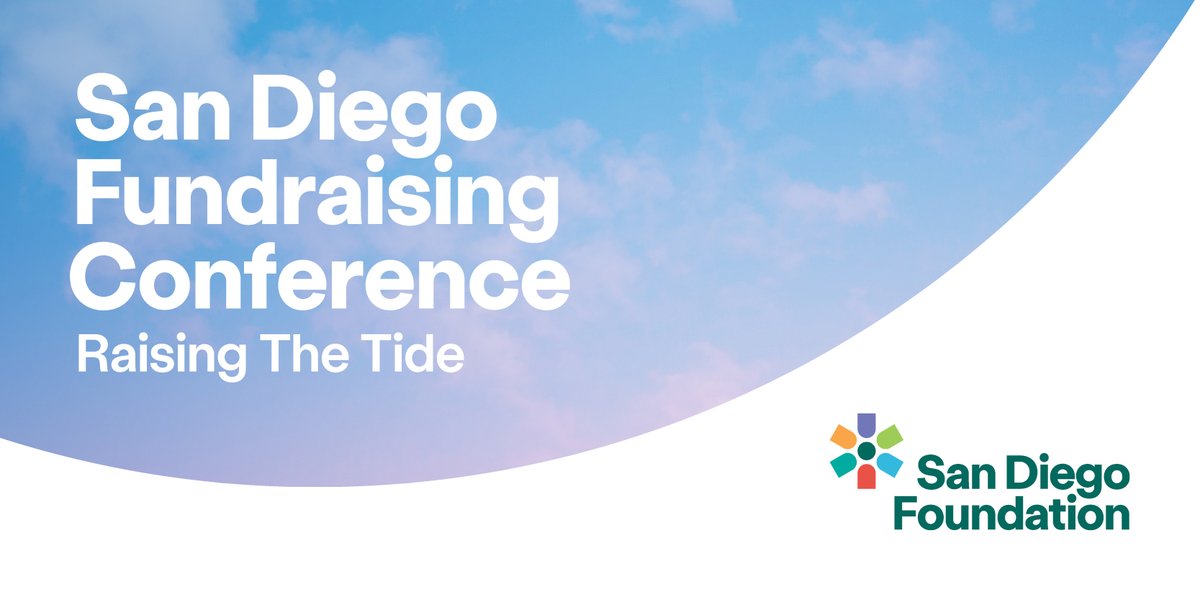 The first-ever San Diego Fundraising Conference is OPEN for registration! 🙌

Join us on Friday, Sept. 8 for a full day of learning development best practices from local and nationally renowned experts, networking &amp; more!

Get your Early Bird ticket now: bit.ly/3LJmp2y