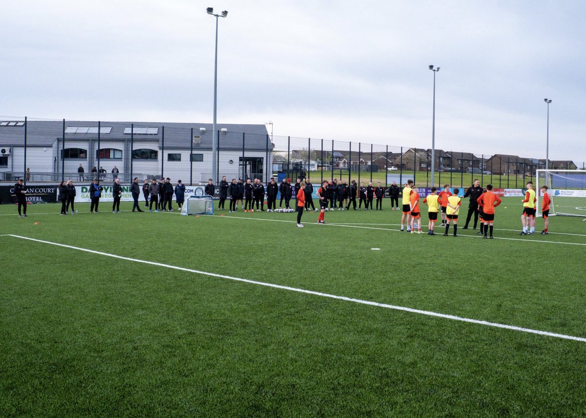 larnefcacademy's tweet photo. Last night, our coaches received a masterclass session by former @premierleague manager @GarryMonk ⚽️

A huge thank you to @MySoccerProfile and @LLSYourTour for facilitating the event 🤝 

#WeAreLarne #ForTheTown https://t.co/gBSvtHCa2W