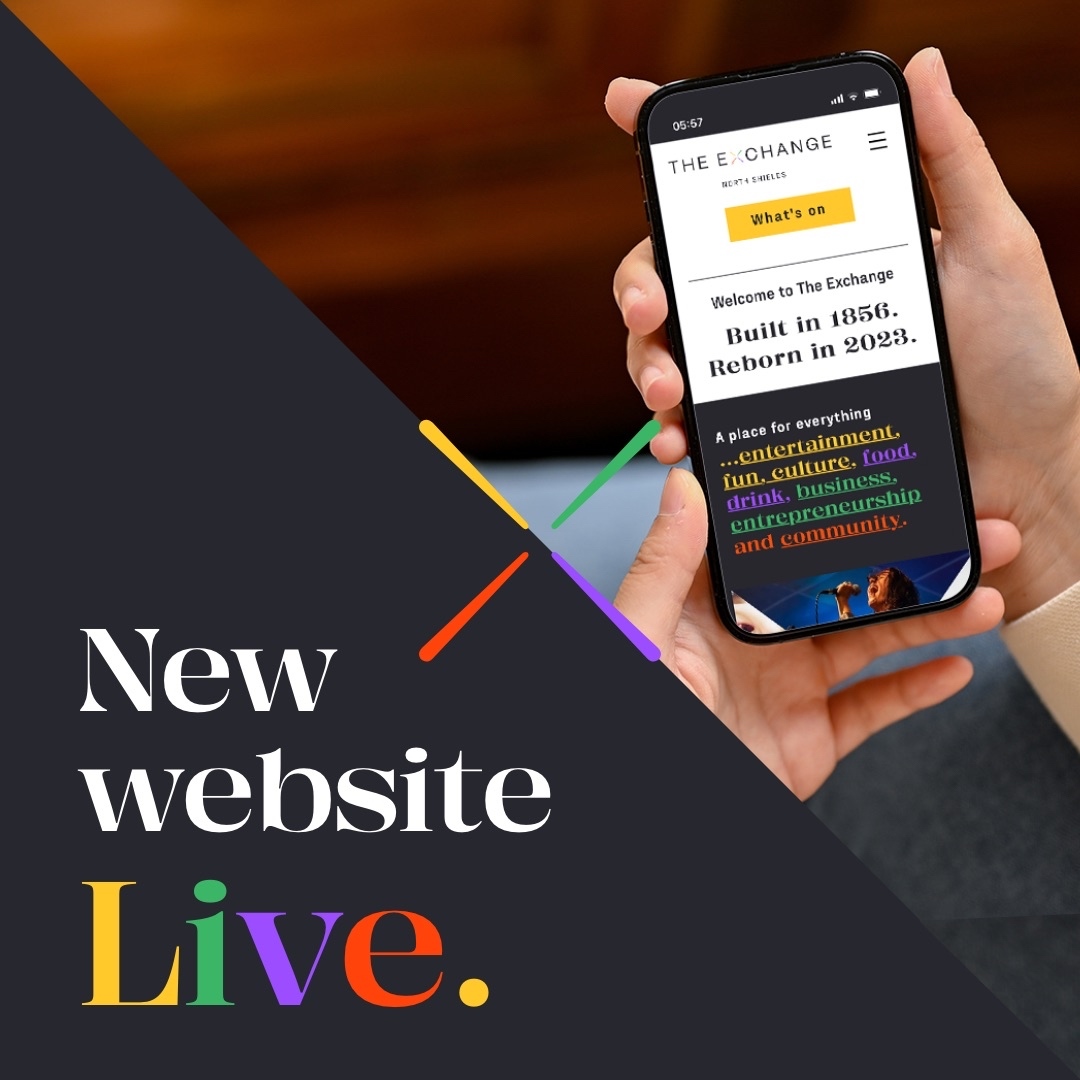 We’re online! 🖥️

Click to see what events we’ve currently got planned? 🎭 
Click if you want to know how you can get involved? 👀 
Click if you want to hear our plans? 👂 
theexchange1856.com

#northshields #northtyneside #theexchange1856