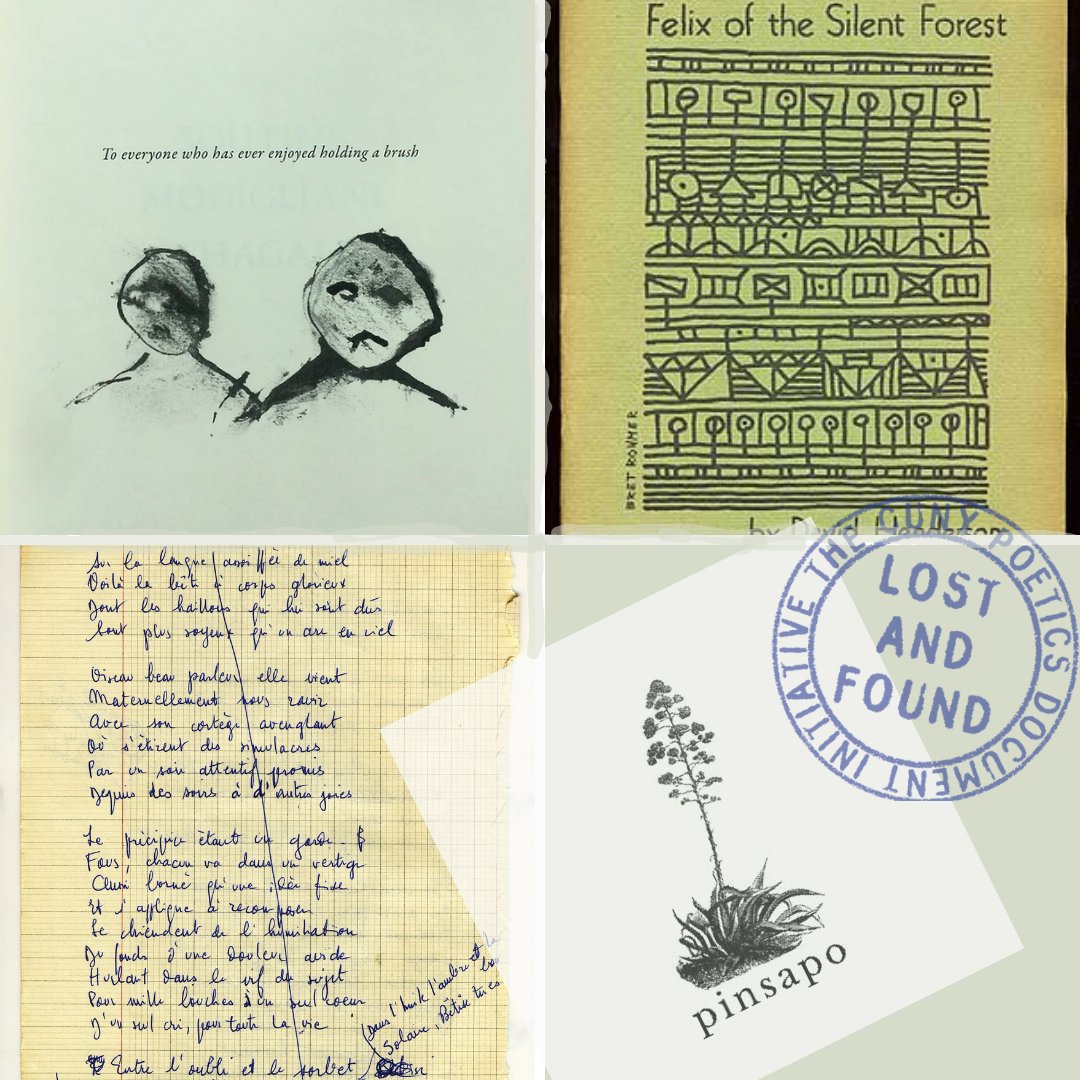 CUNYPoetics's tweet photo. We're as excited by the practice of collaboration with @PinsapoPress, a publishing collective led by former &amp; current @GC_cuny students, as we are by the remarkable books we are publishing together by Basil King, David Henderson, &amp; Anna Gréki. 
For more:
https://t.co/GQnKWVWTFe https://t.co/7lTKog7Xup