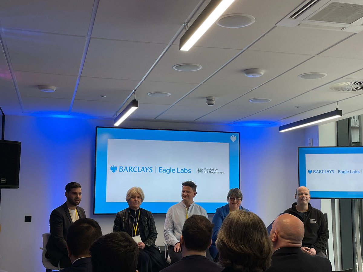 FinTech Scotland (@fintechscotland) on Twitter photo Great evening at the <a href="/Barclays/">Barclays Bank</a> Digital Growth Grant info session with Ann Davidson from <a href="/CambridgeJBS/">Cambridge Judge</a>, Matthew Corbidge and Nick Murray at <a href="/eagle_labs_scot/">Eagle Labs Scotland</a>, Elizabeth Pirrie from @AccelerateHERuk and Alisdair Gunn from <a href="/glasgowcityinno/">Glasgow City Innovation</a>. Great evening at the <a href="/Barclays/">Barclays Bank</a> Digital Growth Grant info session with Ann Davidson from <a href="/CambridgeJBS/">Cambridge Judge</a>, Matthew Corbidge and Nick Murray at <a href="/eagle_labs_scot/">Eagle Labs Scotland</a>, Elizabeth Pirrie from @AccelerateHERuk and Alisdair Gunn from <a href="/glasgowcityinno/">Glasgow City Innovation</a>.