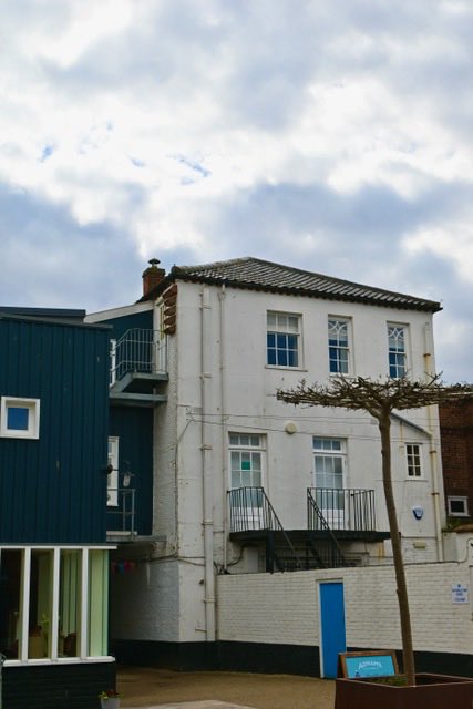 Swift nest boxes have just gone up on The Swan in Southwold, kindly funded by the AONB @SuffolkAONB Swifts nest naturally above the nest boxes beneath the roof tiles so Swift calls won’t be needed. This colony now has nest space to expand into. <a href="/SuffolkBirdGrp/">Suffolk Bird Group</a> <a href="/suffolkwildlife/">SuffolkWildlifeTrust</a>