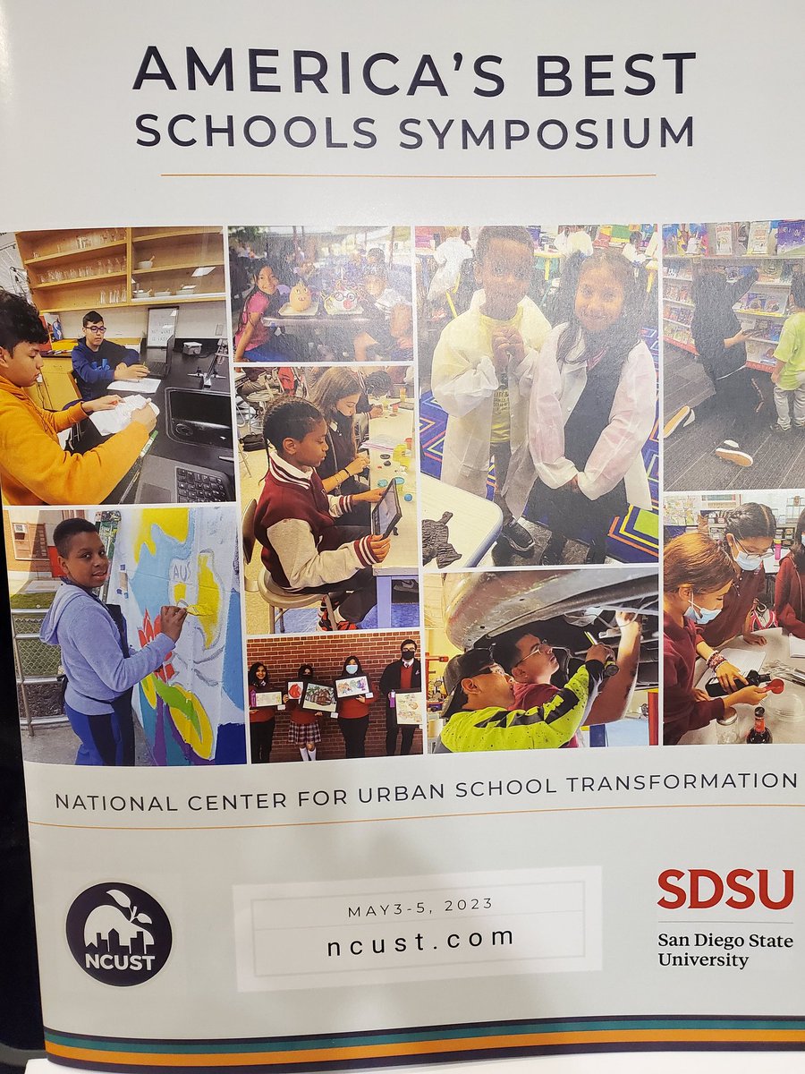 EGutierrez0203's tweet photo. Great opportunity to learn powerful practices from some incredible educators at the America's Best Schools Symposium. #NCUST @yvbenavides1 https://t.co/2CTz9L6mEI
