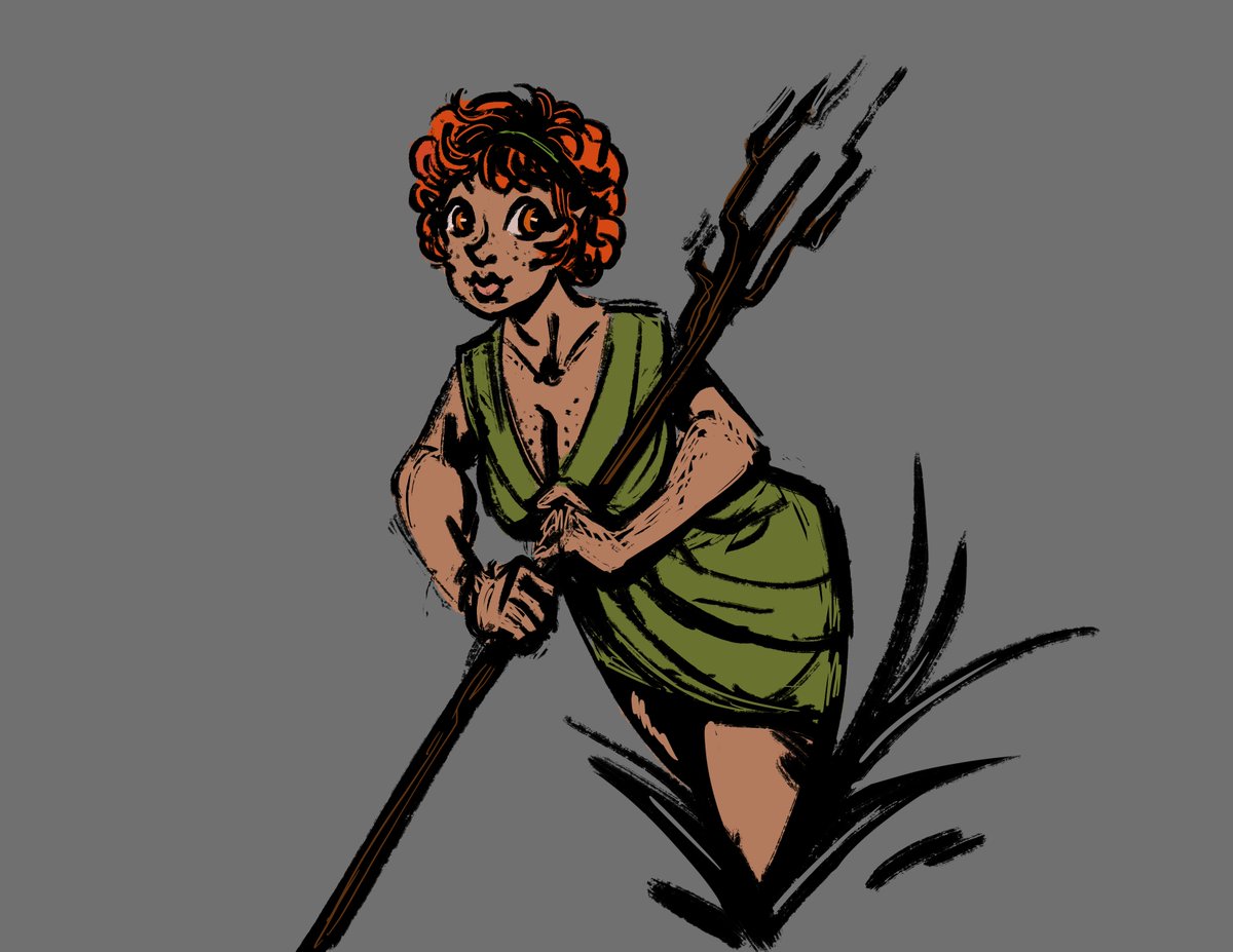 Some Hazel sketches, Ferimus's youngest daughter