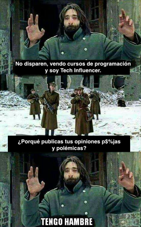sagmmd's tweet photo. Asi el #DramaTech hoy 😂😂😂😂😂😂
Obviamente tenia que sacar un meme. https://t.co/OCngeVwvAl