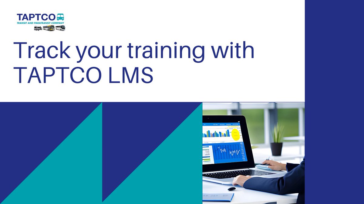taptco's tweet image. All our driver training materials can be accessed on an LMS. 
#busdrivertraining #taptco