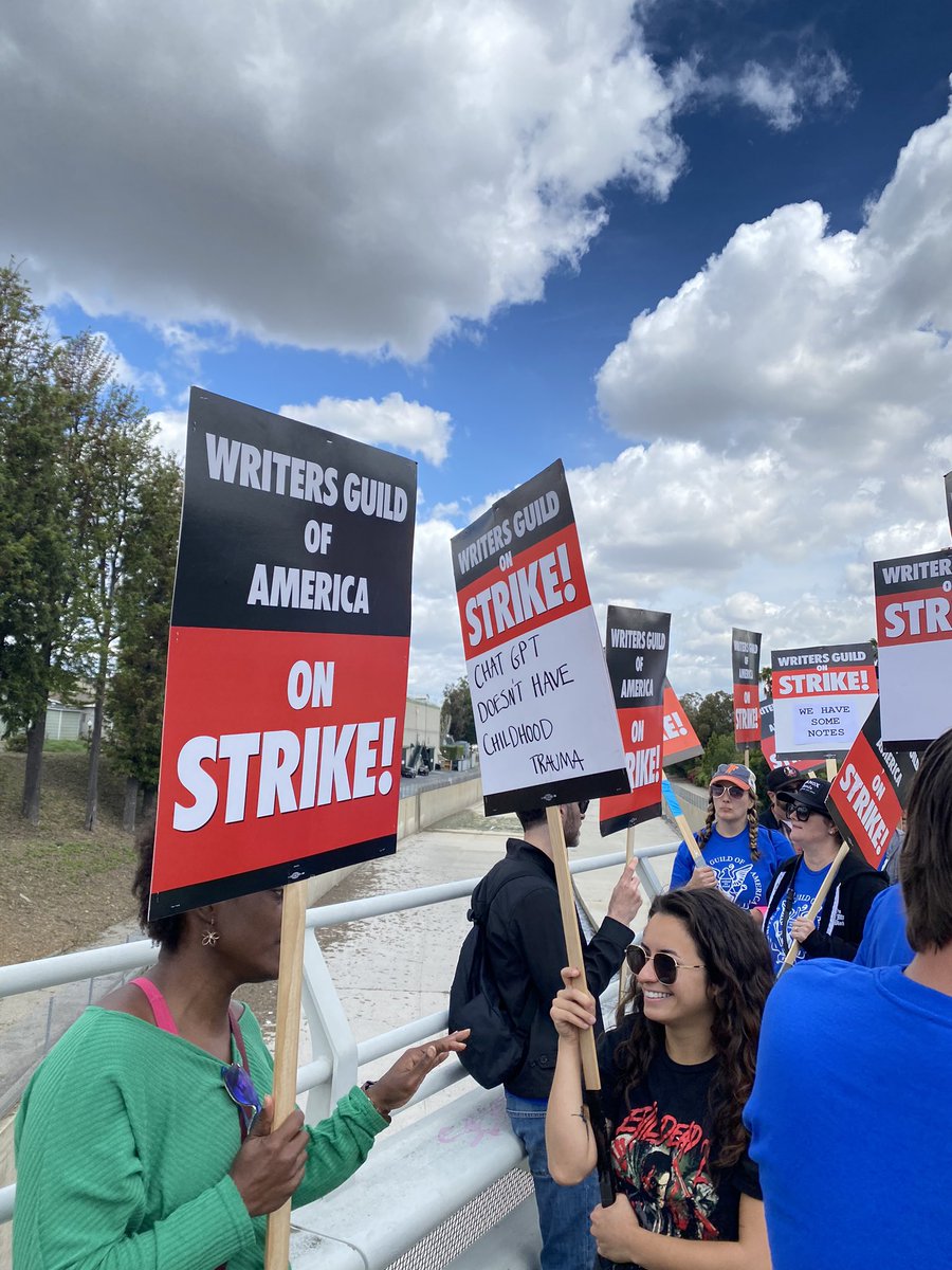 Personal favorite from the picket line 😂