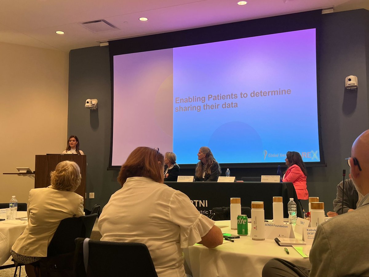 GlobalGenes's tweet photo. Our Res. &amp; Data Governance Lead, Vanessa Vogel-Farley is at St. Jude’s Patient Advocacy &amp; Community Engagement in the Advancement of Pediatric Translational Neuroscience workshop speaking on a panel about opportunities and challenges to advance research!
#RAREX #OwnIt https://t.co/eIHry3tyHv