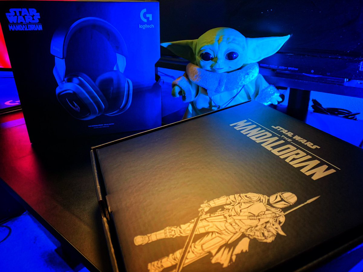 TheOnlyRyann's tweet photo. May The 4th Be With You!

Today we’re checking out the new Star Wars Jedi Survivor; Using @LogitechG’s new #A30 showcasing #TheMandalorian 

Loving the design &amp; all the little Mandalorian touches
#LogitechGPartner #Sponsored

Check it out on stream!
🔳https://t.co/R2Kbvc29Kg https://t.co/VPijnoODAB