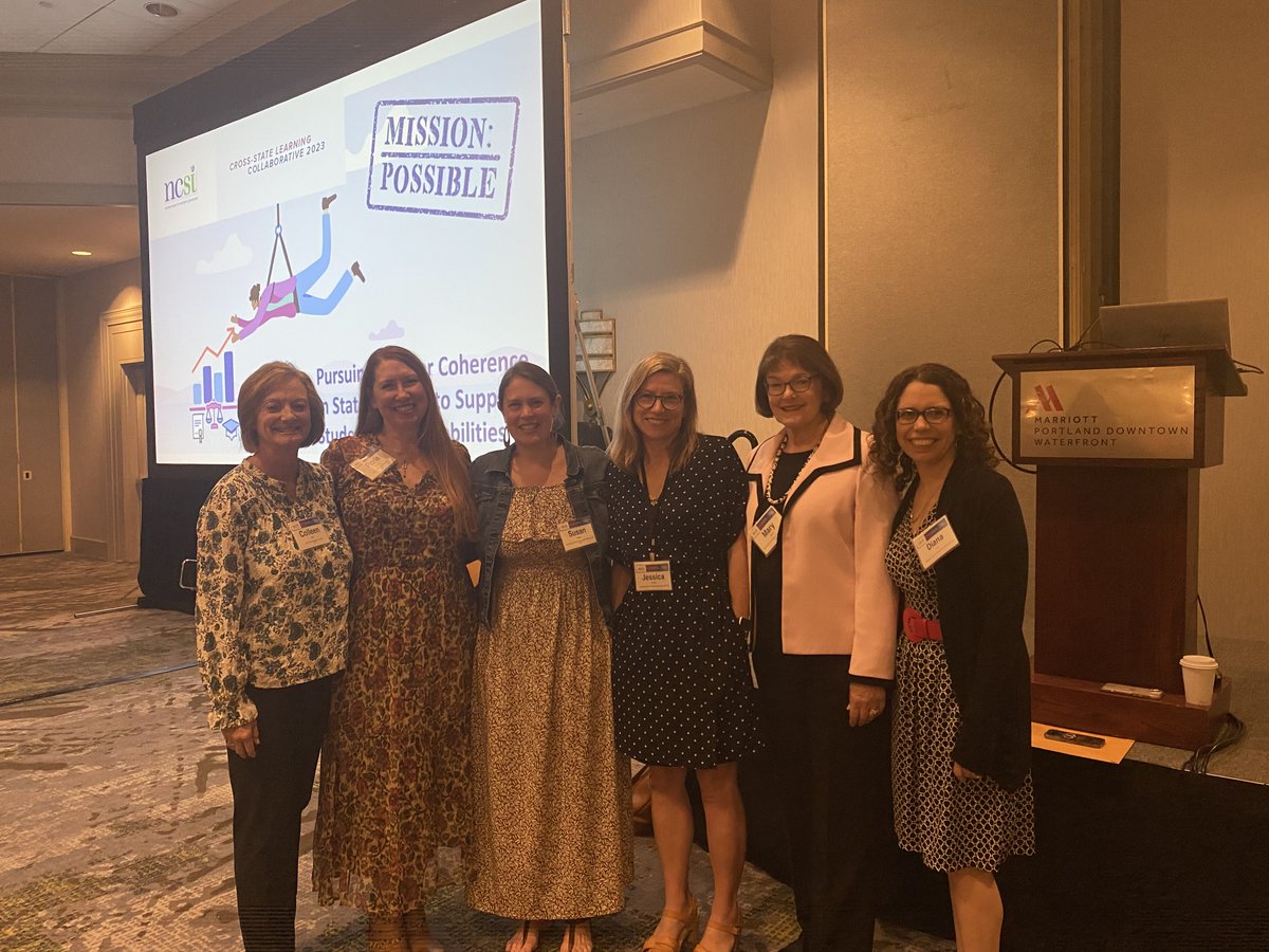 TheNCSI's tweet photo. Collaboration across states is key to supporting students with disabilities. Our #CSLC2023 in-person convening is about inspiring and guiding SEA teams towards a common goal by coming together and sharing knowledge and resources. https://t.co/LVPLG89uuU