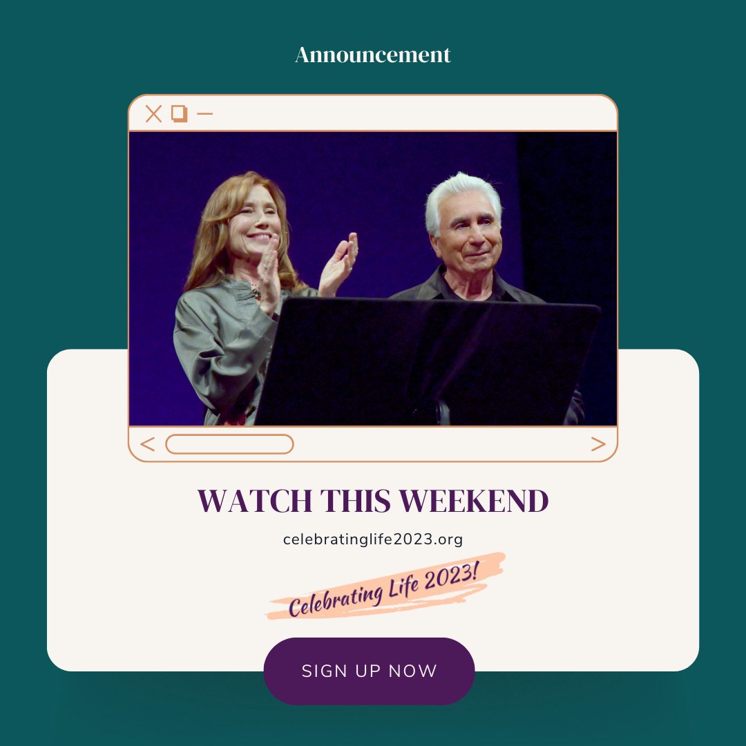 Join us this weekend! celebratinglife2023.org

A FREE Global Virtual Conference unlike any you’ve ever experienced. Join May 6 - 14 and be inspired by authors, wisdom keepers, inspirational speakers, filmmakers, and more. Sign up today! #celebratinglife2023