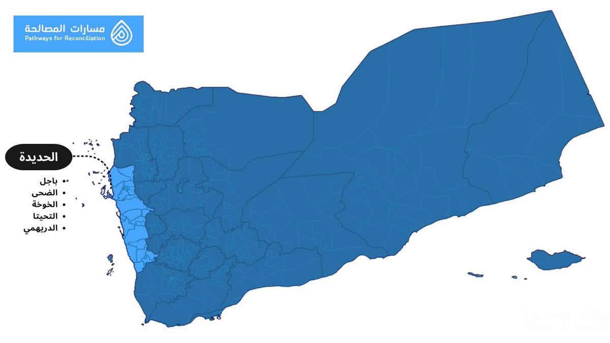YemenPathways's tweet photo. للحديدة موقع استراتيجي في غرب البلاد على سواحل البحر الأحمر. إنها نقطة دخول رئيسية لغالبية المساعدات الإنسانية وفي الوقت نفسه منطقة متنازع عليها بشدة في الصراع الحالي. #اليمن #مسارات_المصالحة https://t.co/BYHpVkcoIP