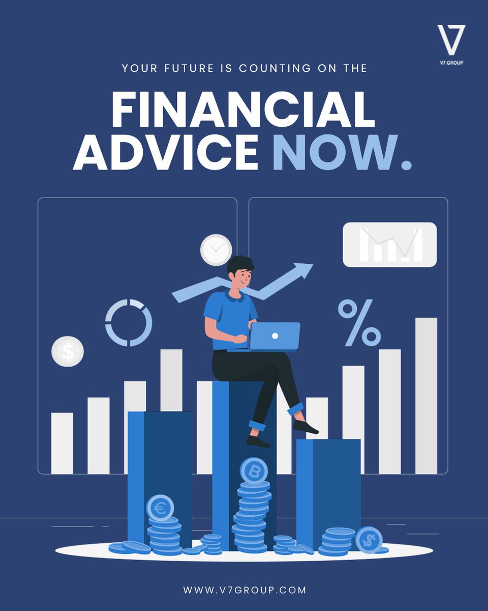 V7GroupMENA's tweet photo. Financial planning doesn't have to be a daunting task. Let V7 Group's experienced financial advisors guide you through the process and help you secure your business's financial future. Visit https://t.co/e2s9S7XCDQ today and speak with one of our experts! https://t.co/1EOwo4UMWw