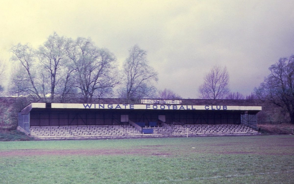 Vince Taylor on Twitter "Wingate FC played at the Maccabi Stadium in Hall Lane, Hendon from