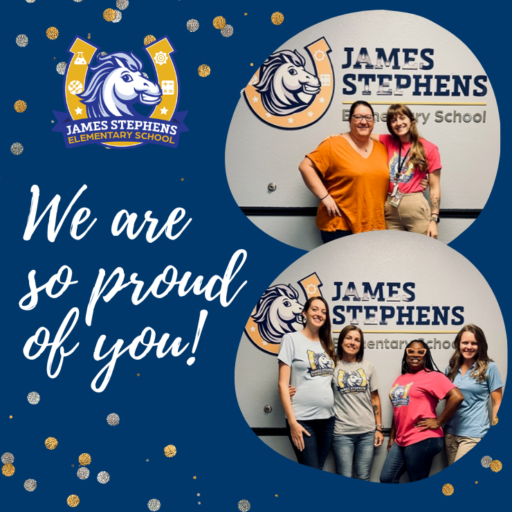 JSEMustangs's tweet photo. Congratulations to our amazing staff members on their recent career accomplishment! Whether it is the Peer Collaborative Teacher Pool or the Assistant Principal Pool, we are so proud of you! #leadersineducation #loveleeschools #jsemustangs https://t.co/eS7XpcXNCb
