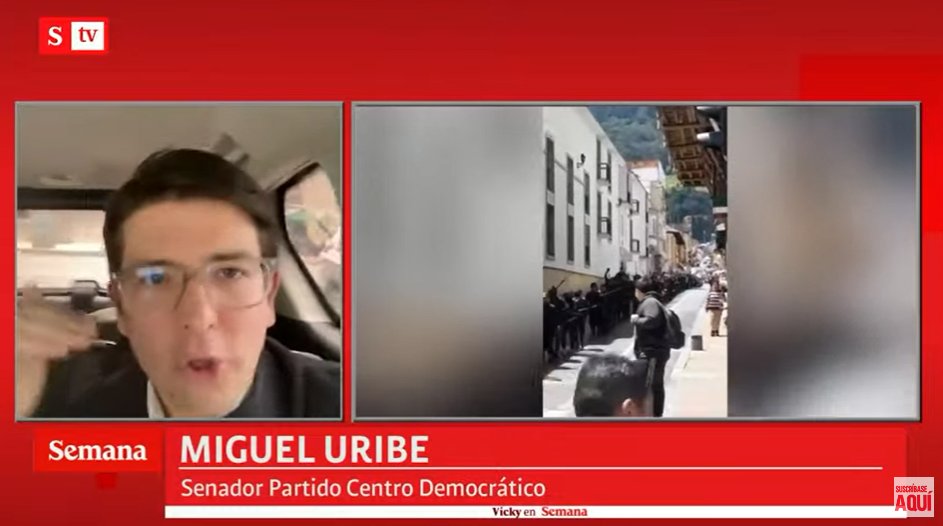 RevistaSemana's tweet photo. "Petro se preparó para ser elegido pero nunca para gobernar (...) el problema de fondo es que están aquí para cuidar la democracia y la están es poniendo en riesgo": @MiguelUribeT #GuardiaIndígenaEs

https://t.co/ed4zv9CS4V https://t.co/UU037iWNLD