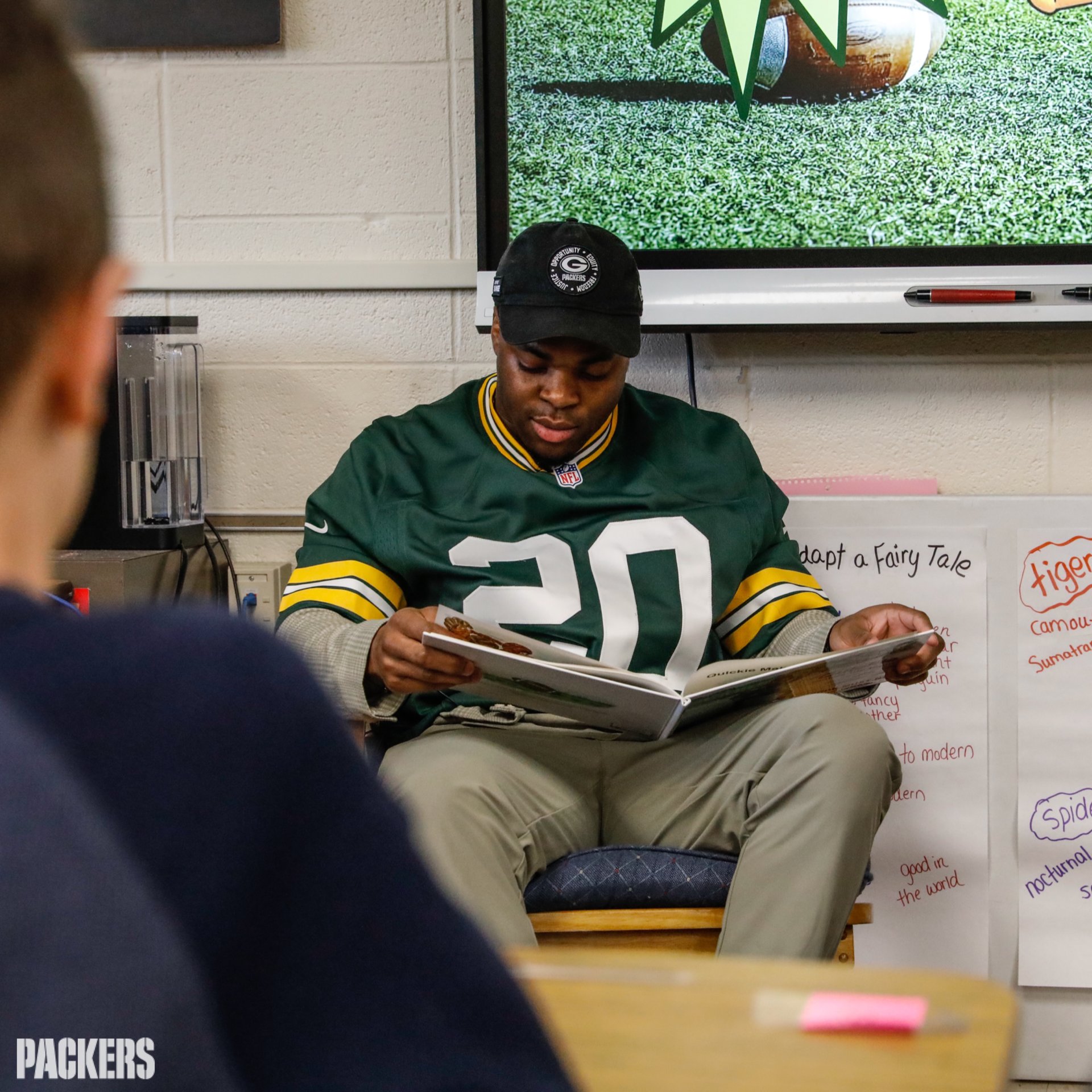 Green Bay Packers on X: 'Today a Reader; Tomorrow a Leader 