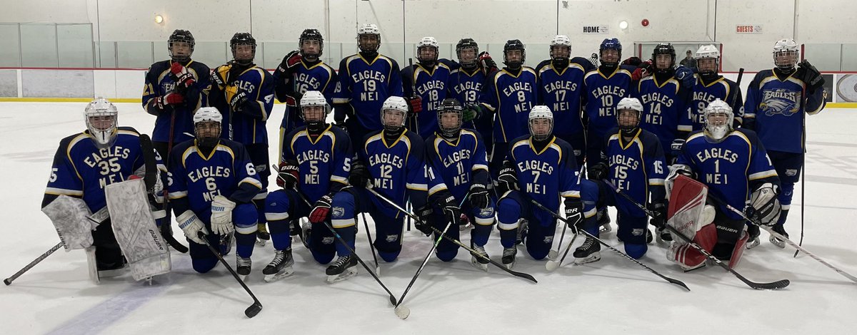 Good luck MEI Eagles in the Kodiak Cup Hockey Tournament this weekend. Go 🦅 Go!