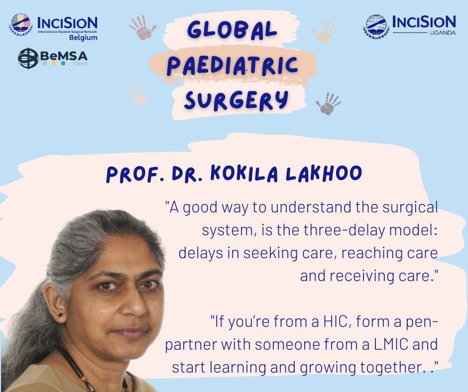 incisionbelgium (@incisionbelgium) on Twitter photo Thank you so much for attending our webinar on paediatric surgery! Proud to say that no less than 164 ๐ฅ from 35 countries were present ๐ฅ๐ฅ
Many thanks to <a href="/IncisionUg/">InciSioN Uganda</a> for this wonderful collaboration ๐ฅฐ
Enjoy this quote ๐ฃ๏ธ of our first speaker Prof. Dr. Kokila Lakhoo! Thank you so much for attending our webinar on paediatric surgery! Proud to say that no less than 164 ๐ฅ from 35 countries were present ๐ฅ๐ฅ
Many thanks to <a href="/IncisionUg/">InciSioN Uganda</a> for this wonderful collaboration ๐ฅฐ
Enjoy this quote ๐ฃ๏ธ of our first speaker Prof. Dr. Kokila Lakhoo!