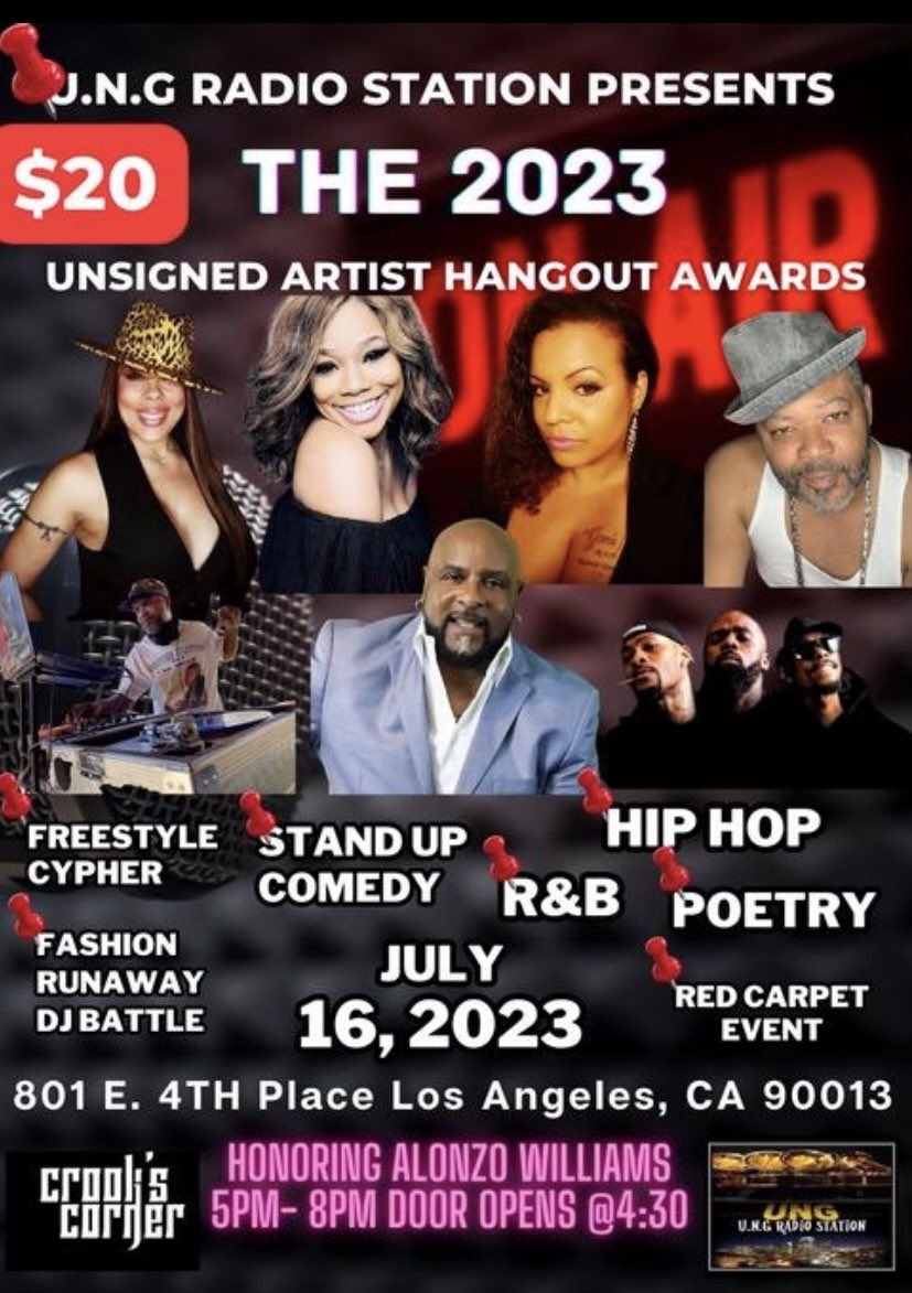 U.N.G RADIO STATION on Twitter "The 2023 Unsigned Artist Hangout