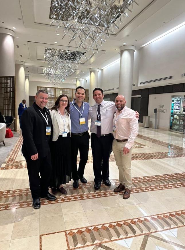 NAnesthesiology's tweet photo. National DNAP Nurse Anesthesia Residents meet with CRNAs from all over the Country and Federal Legislators @ #AANAMYA! NU DNAP Represents! @CANACRNA1931 #NewNational #TeamBuilding #CRNA #RRNA #NAR #NUPRIDE #Advocacy @aanacrna https://t.co/GuvDD0srbE