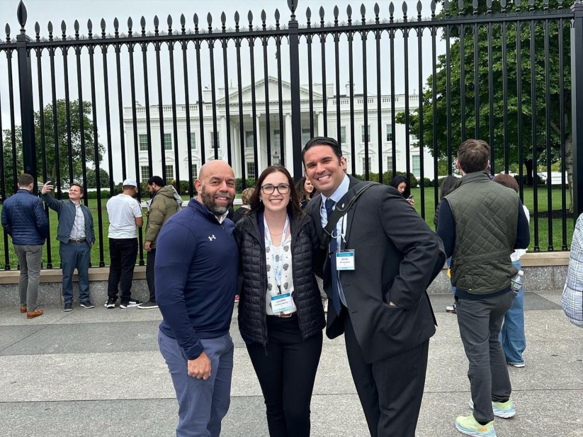 NAnesthesiology's tweet photo. National DNAP Nurse Anesthesia Residents meet with CRNAs from all over the Country and Federal Legislators @ #AANAMYA! NU DNAP Represents! @CANACRNA1931 #NewNational #TeamBuilding #CRNA #RRNA #NAR #NUPRIDE #Advocacy @aanacrna https://t.co/GuvDD0srbE